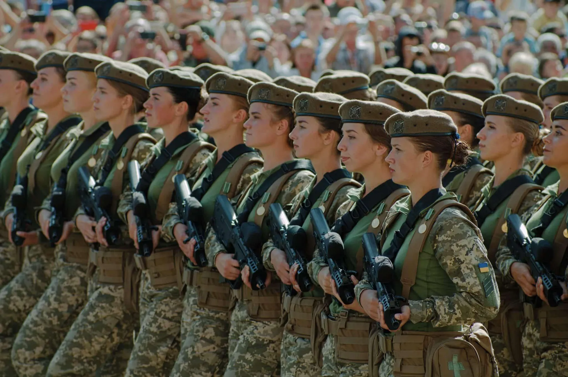 Мобилизация женщин в Украине