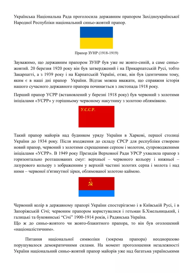 Що означають кольори прапора України: небо над золотими ланами