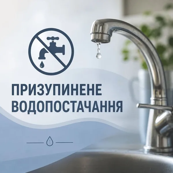 Мостиська: 17 вересня зупинять подачу води