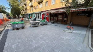 За два тижні відкриють безбар’єрний тротуар на Чупринки